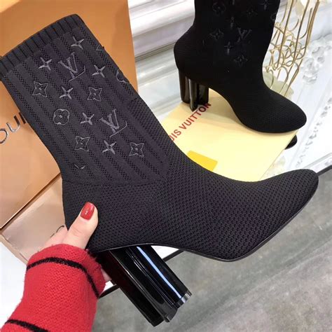 louis vuitton lv socks|Louis Vuitton sock boots heels.